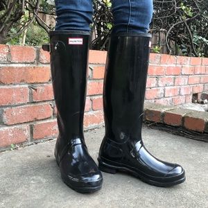 Hunter Women’s Original Gloss Waterproof boot